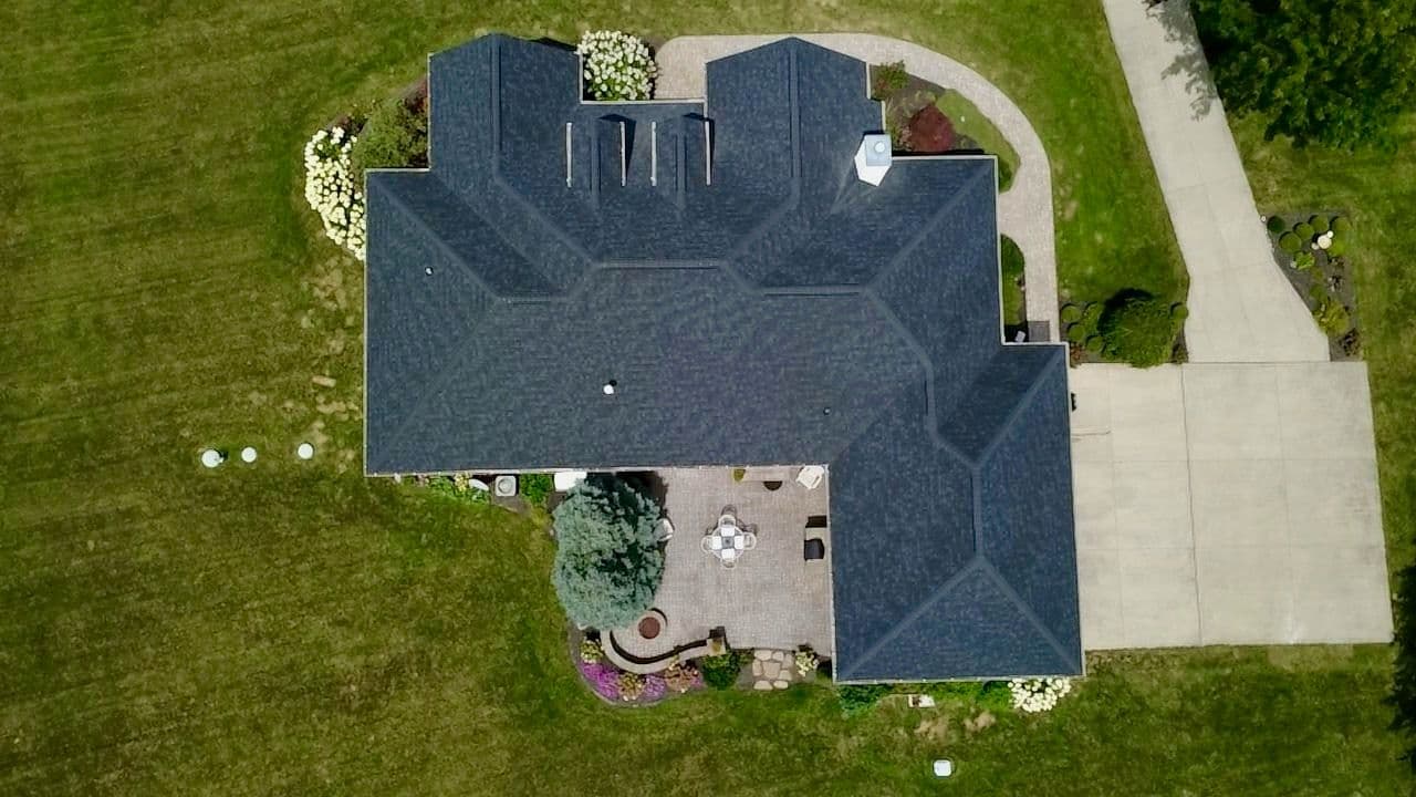 Gallery photos for Lancaster Roof Renewal with Onyx Black Shingles: Image #1