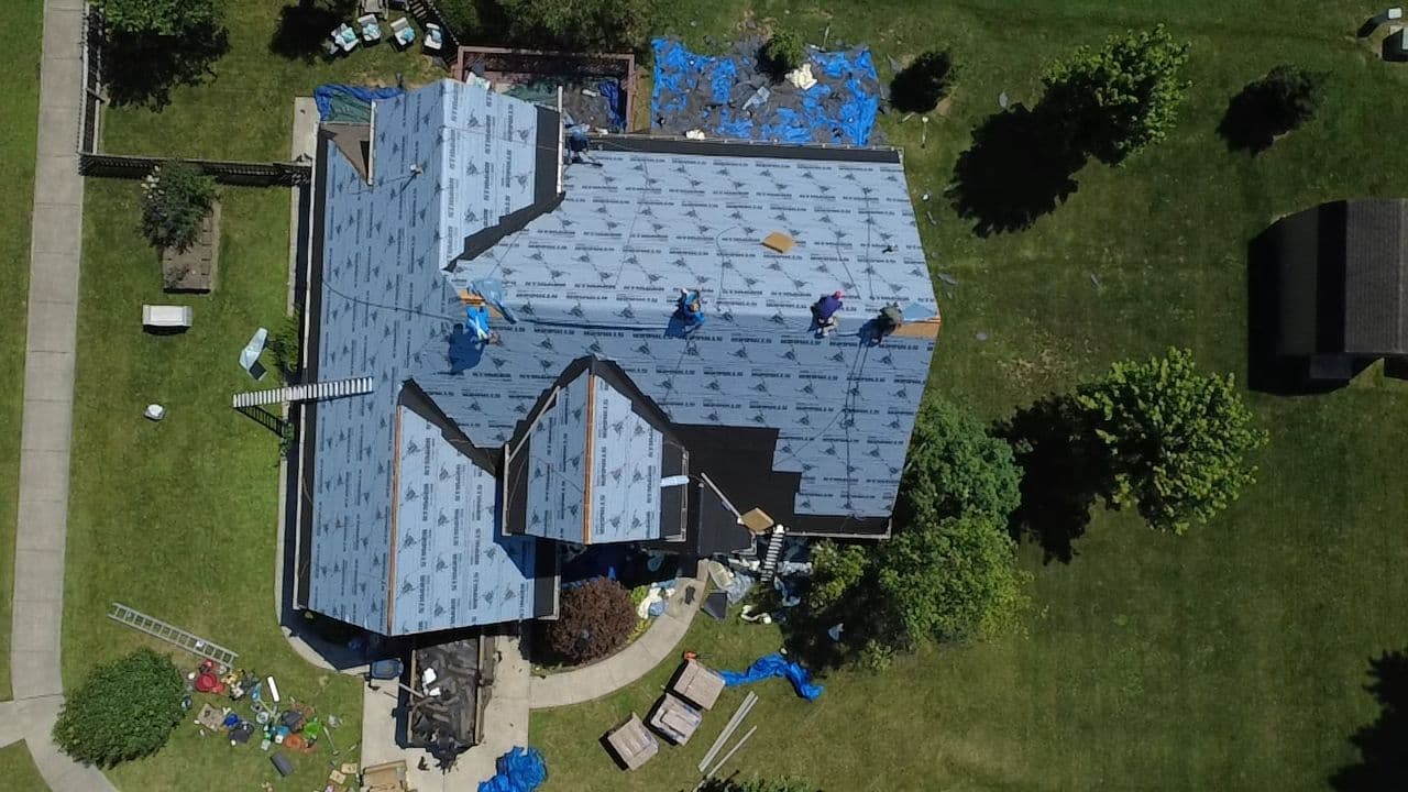 Gallery photos for Wind Damage Roof Replacement in Lancaster OH: Image #2